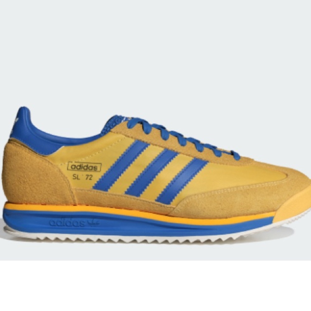adidas SL 72 gold & blue sz 7.5 US women